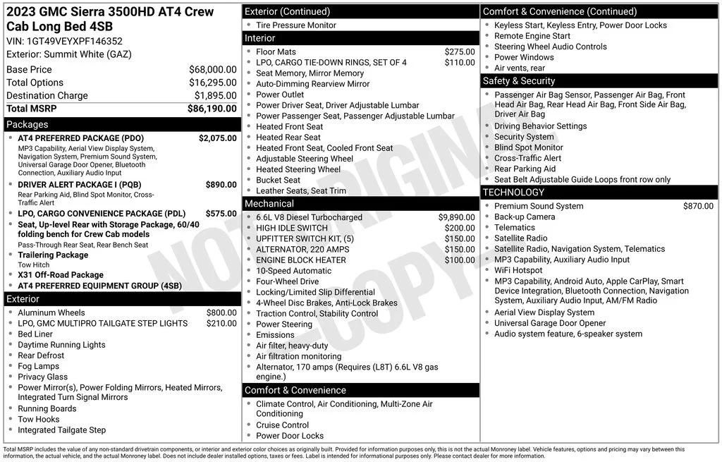 gmc sierra 3500hd 2023 1GT49VEYXPF146352 image gmc sierra 3500hd 2023 1GT49VEYXPF146352 image